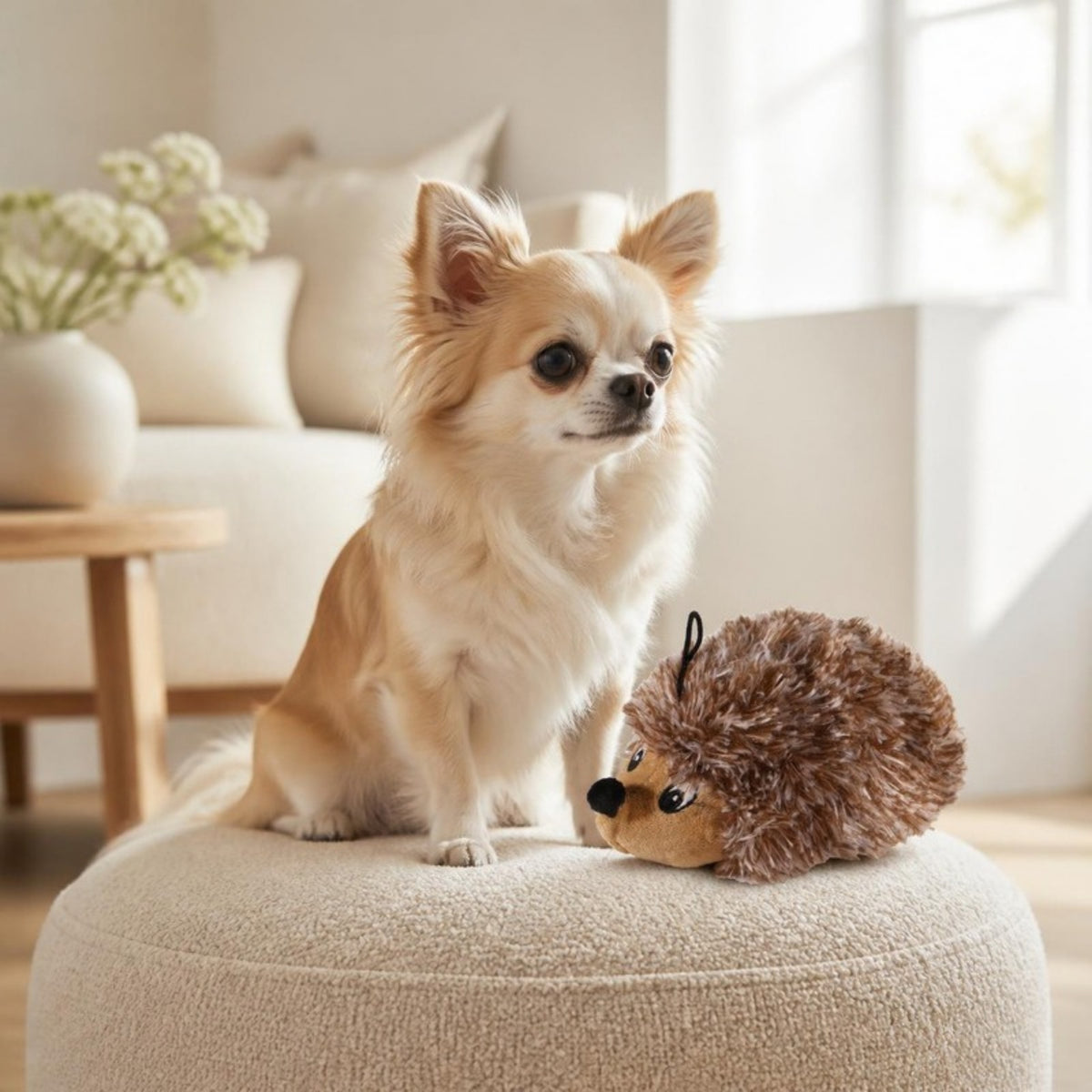 Party Pets Pindsvin 20 cm med hund