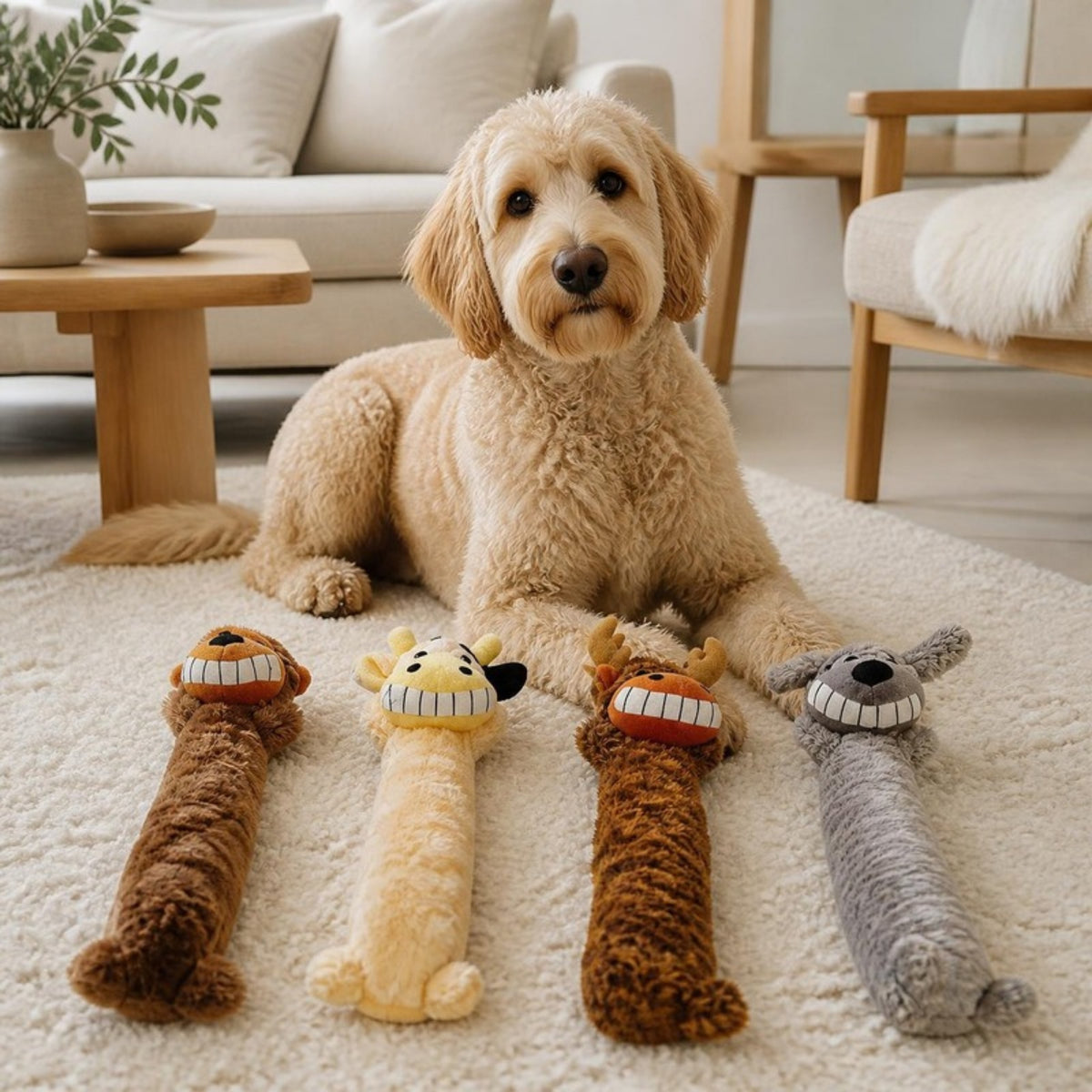 Party Pets De Lange Sjove Dyr 42 cm med hund