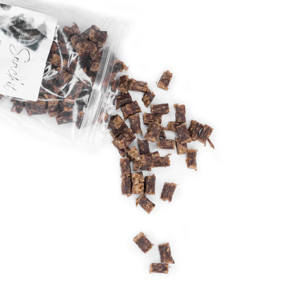 Snack'it - Krondyrterninger, 100g (Bløde)