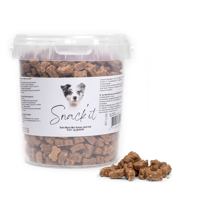 Snack'it - Semi-Moist Mini Bones m. And, 500g