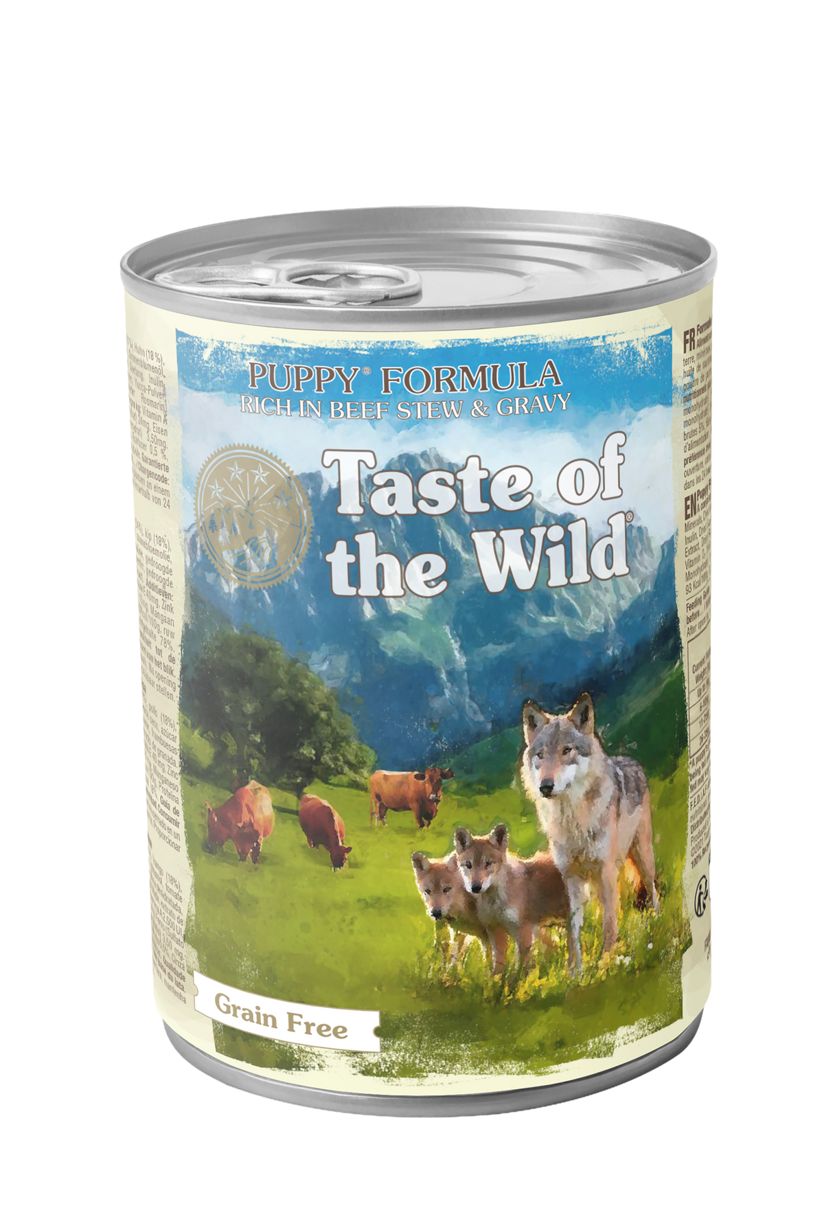 Taste of the Wild Beef Stew Gravy Puppy vådfoder 390 g