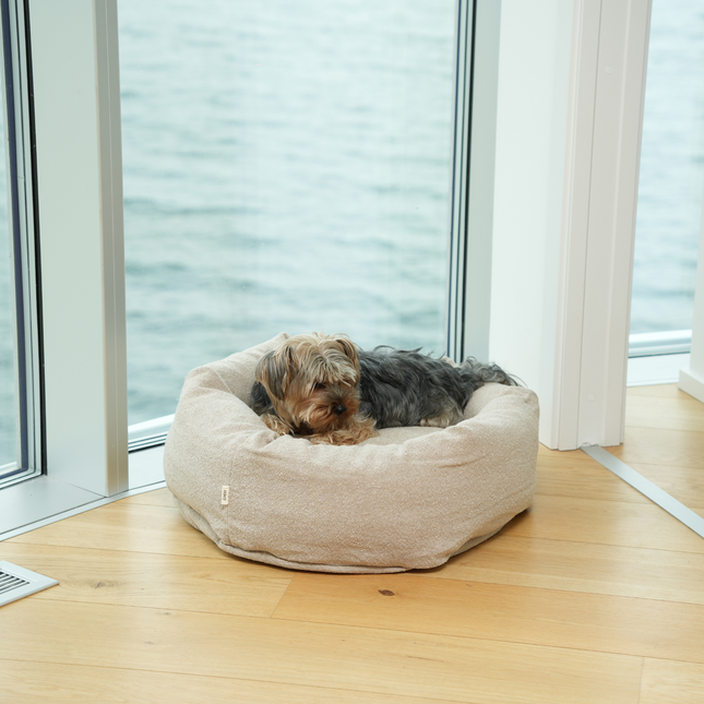 Staey - Luna 3.0 Hundeseng, Oat Bouclé