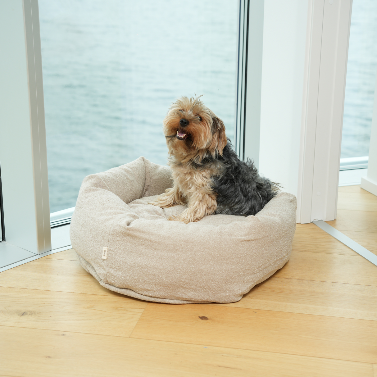 Staey - Luna 3.0 Hundeseng, Oat Bouclé