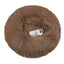 Fluffy Donut Hundeseng, brun