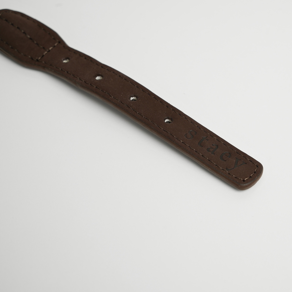 Staey - Kaia Flettet Halsbånd, Dark Oak