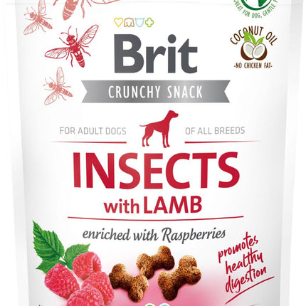 Brit - Crunchy Snack m. Insekter & Lam