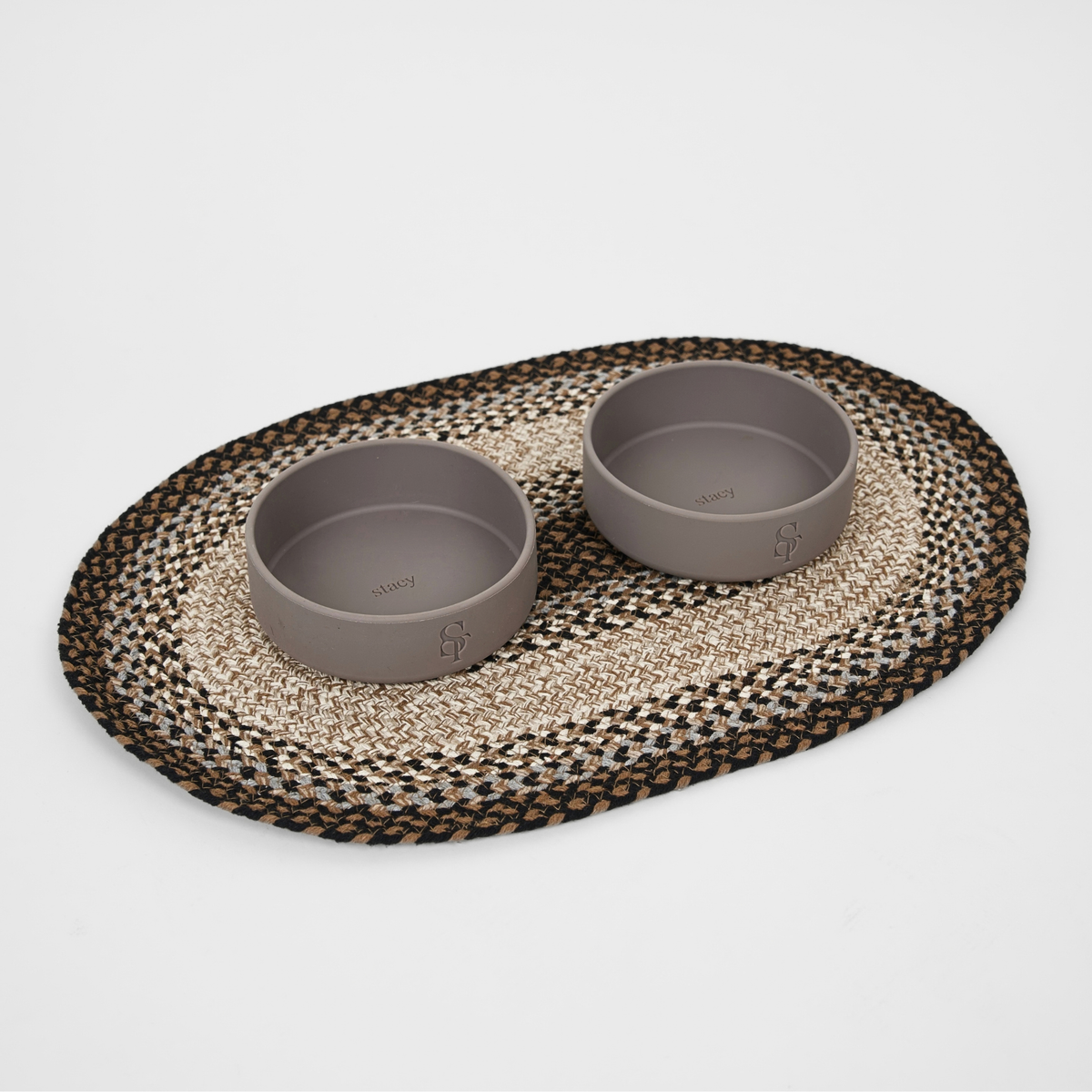 Elli Flettet Oval Skåleunderlag - Multi Color – Staey