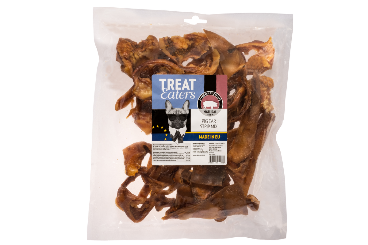 Treateaters Griseører i Strimler, 450g