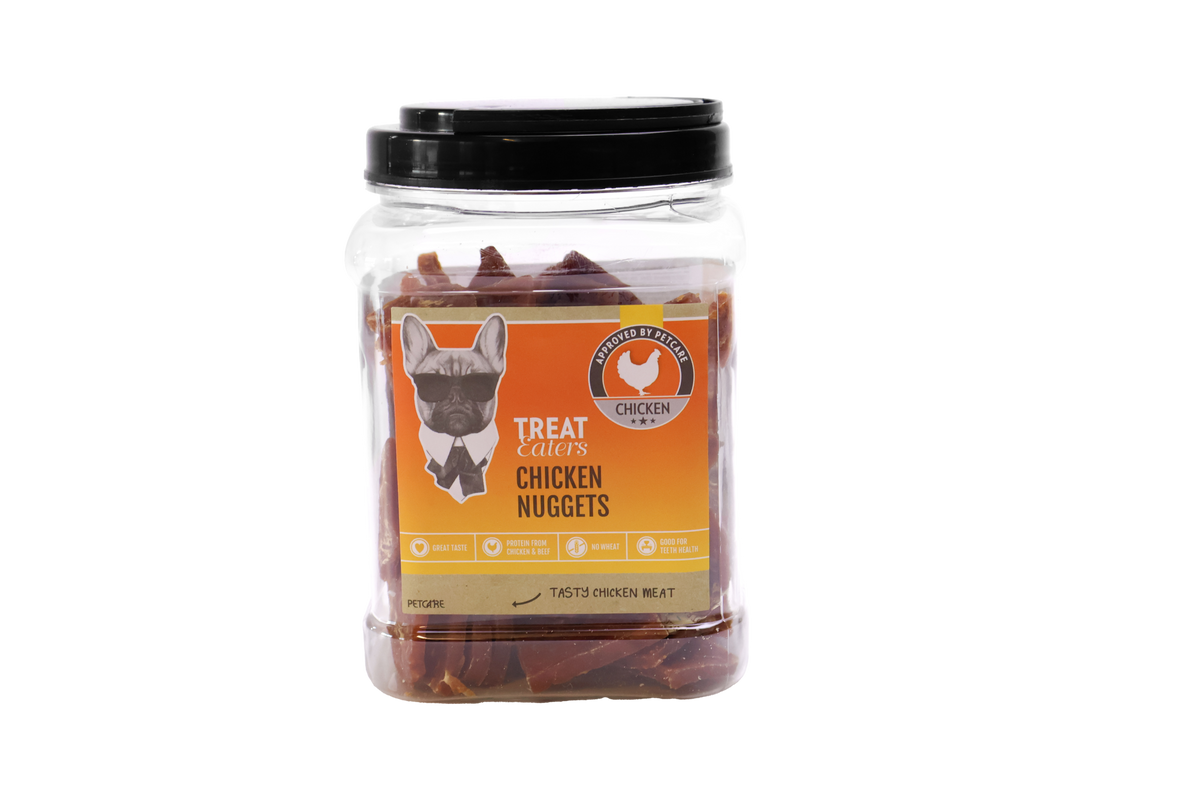 TreatEaters Kyllingenuggets, 400g bøtte