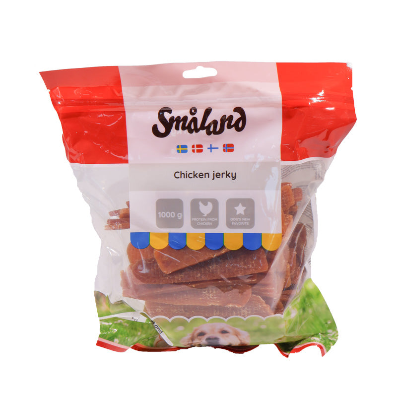 Hundegodbidder af tørret kylling, 1 kg