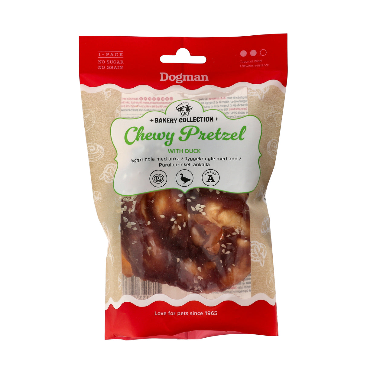 Dogman Bakery - Kringle tyggeben m. and 9 cm