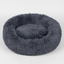 Fluffy Donut Hundeseng, antracit grå