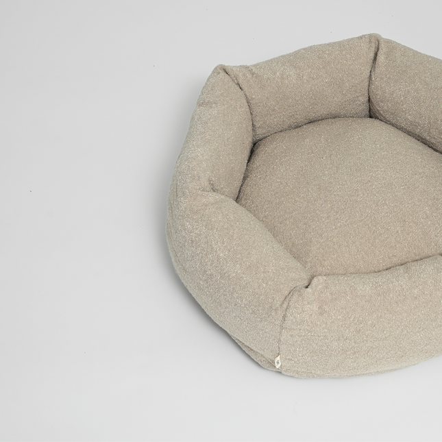 Staey - Luna 3.0 Hundeseng, Oat Bouclé