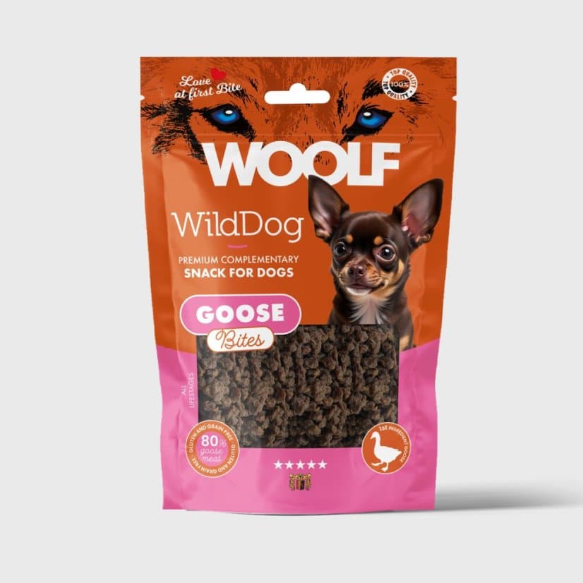 Woolf Bløde Gåsebidder 100 g – forside