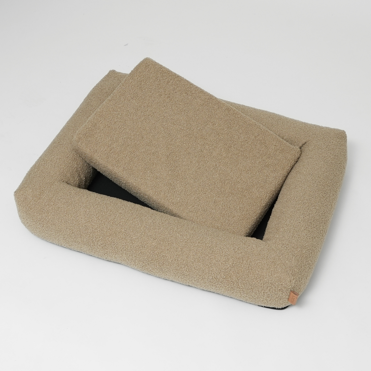Staey - Karla Ortopædisk Hundeseng, Oat Bouclé