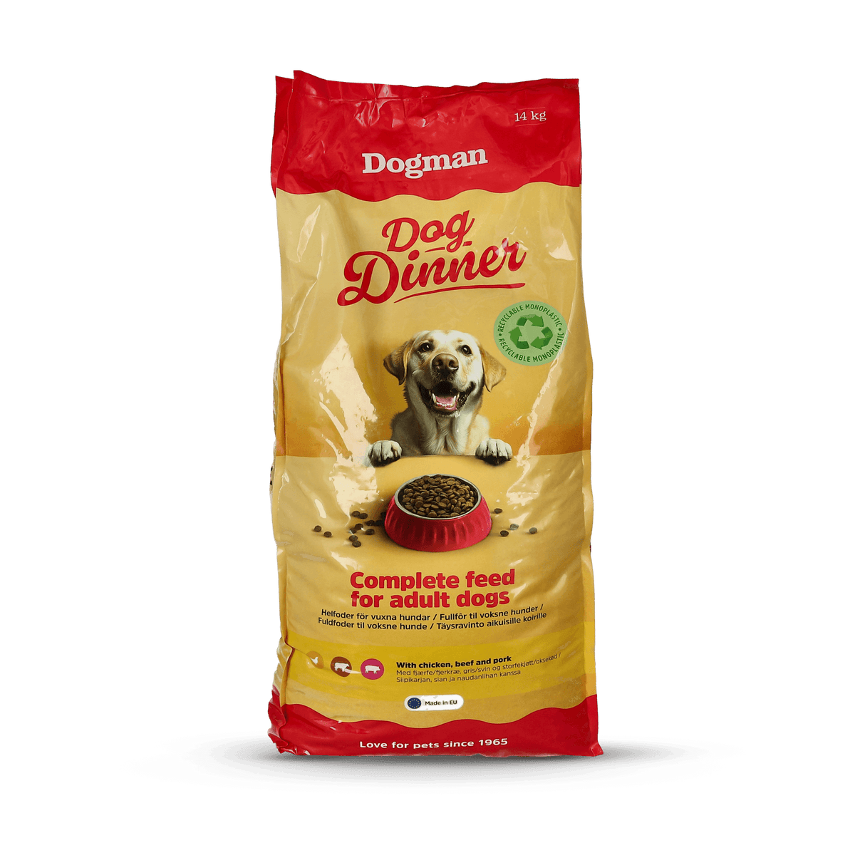 Dogman Dinner Tørfoder, 14 kg