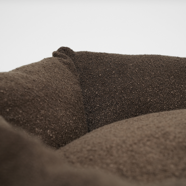 Staey - Luna 3.0 Hundeseng, Chestnut Bouclé