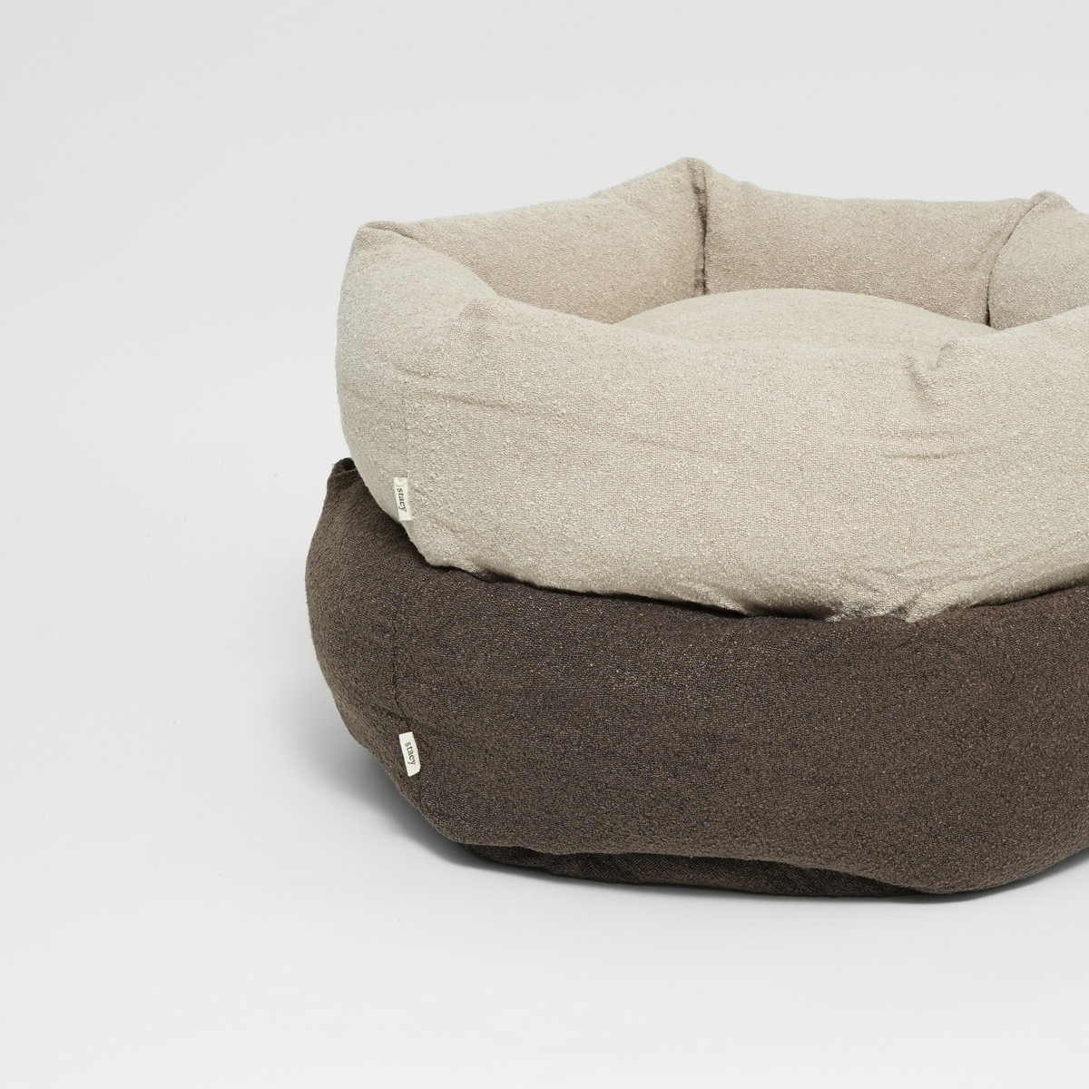 Staey - Luna 3.0 Hundeseng, Oat Bouclé