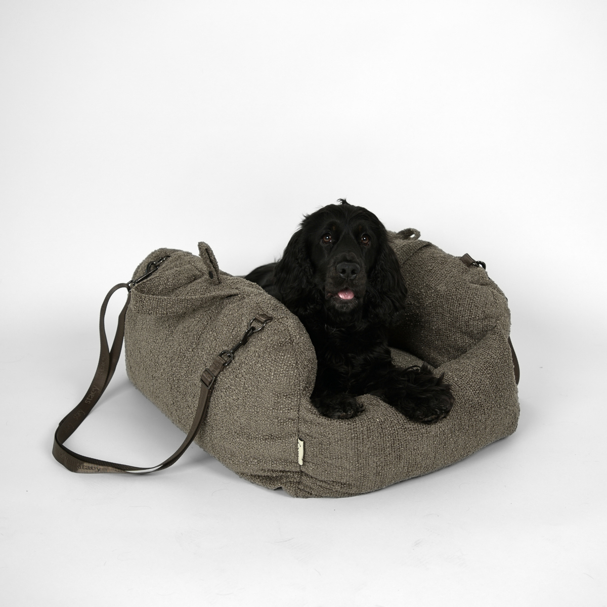 Tova XL Bilsæde, Chestnut Bouclé – Staey