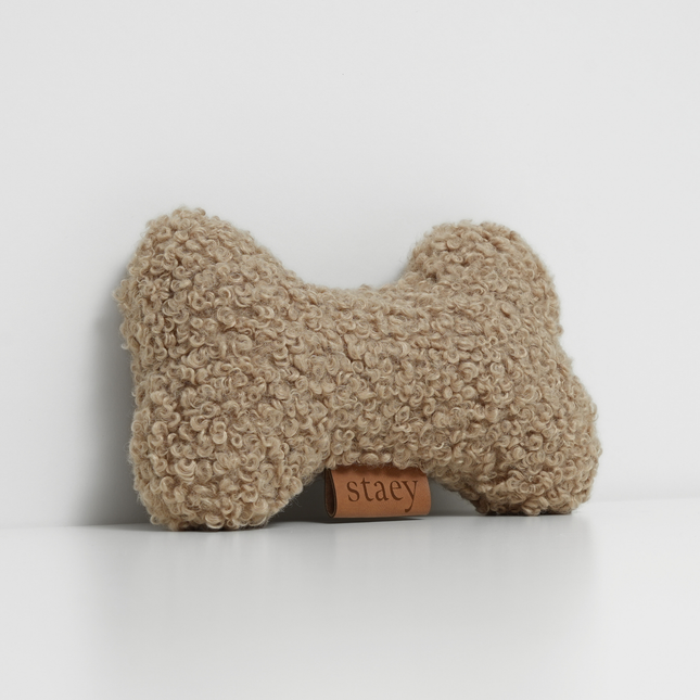 Staey Kødben Legetøj - Sand Curly