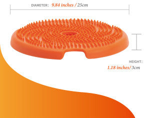 SPIN Lick Flying Disc som slikkemåtte