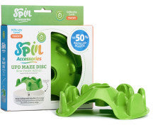 SPIN UFO Maze Disc slowfeeder-top, grøn