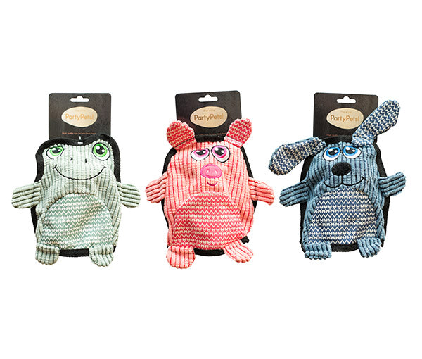 Party Pets Elite – Flade Plysdyr m. Rasle & Pivelyd