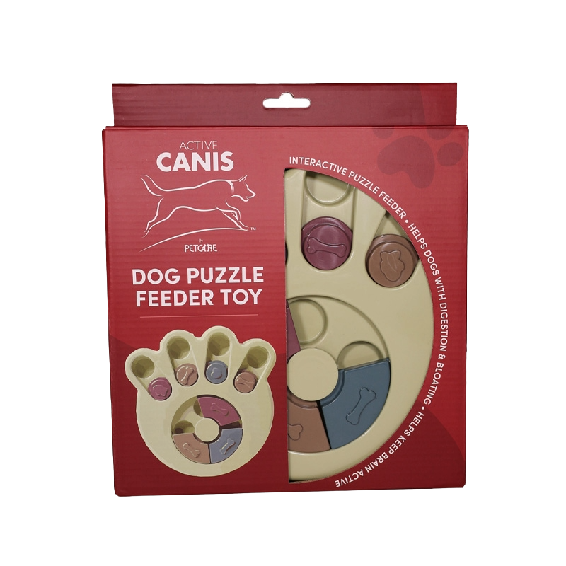 Active Canis Pet Puzzle Plate aktivitetsplade 23x23 cm