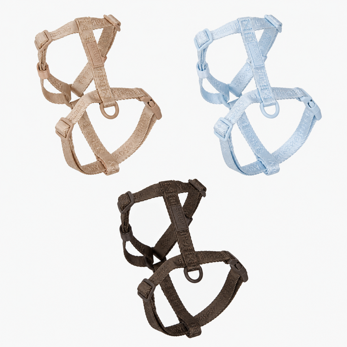 Staey - H-Strap Hundesele, Sky Blue