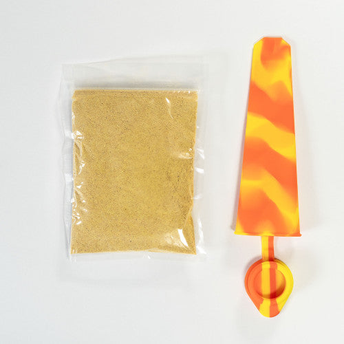 Furree hundeis med banan og silikoneform