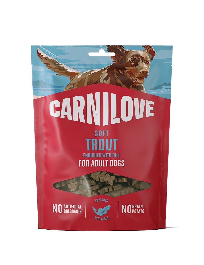 Carnilove bløde godbidder ørred & dild