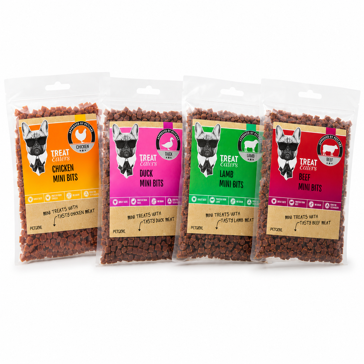 Treateaters - 4x350g Kornfri Mini Bites