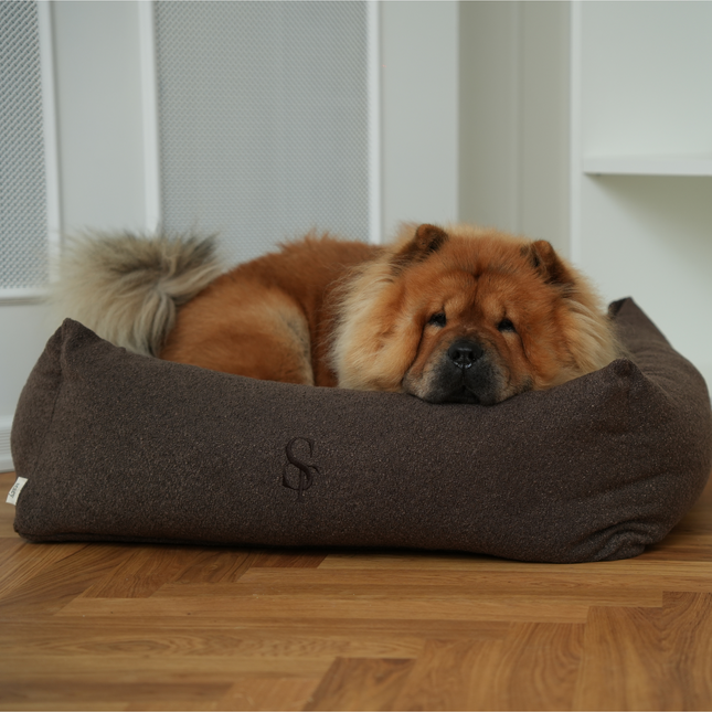 Staey - Vera Hundeseng, Chestnut Bouclé