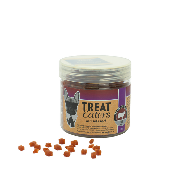 TreatEaters - Mini Bites m. Okse, 70g