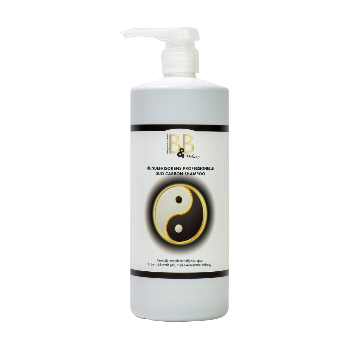 B&B Hundefrisørens professionelle Duo Carbon shampoo - 1000ml