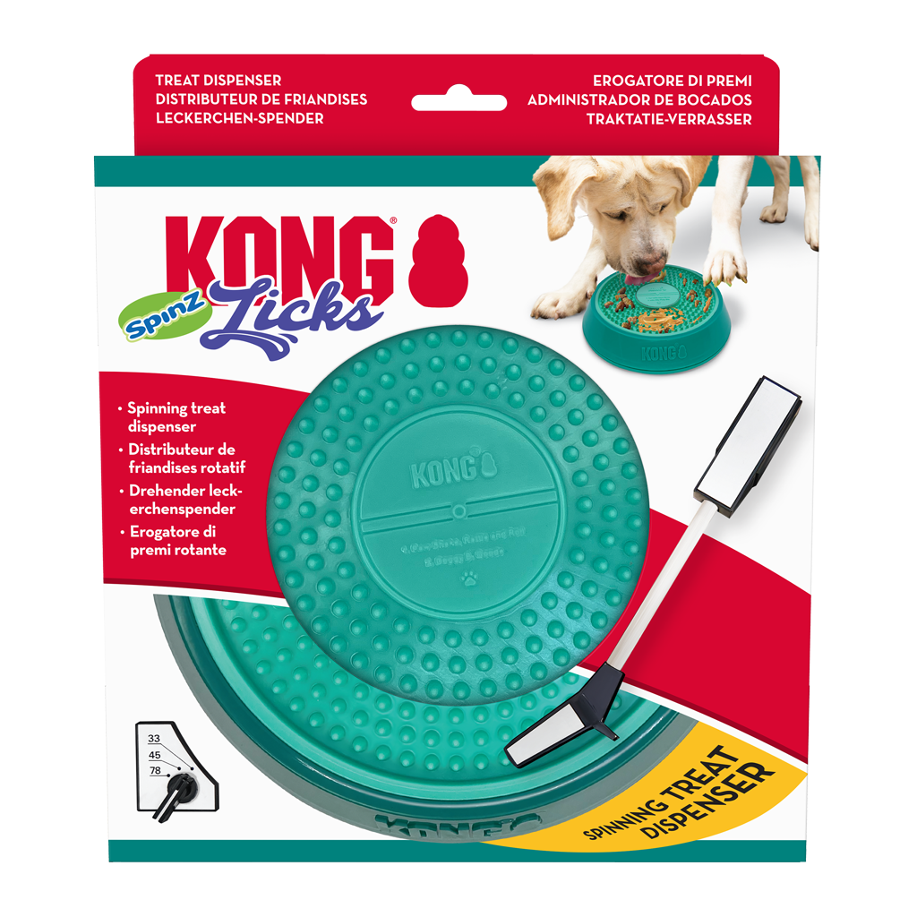 KONG - Roterende Slikkemåtte, Large