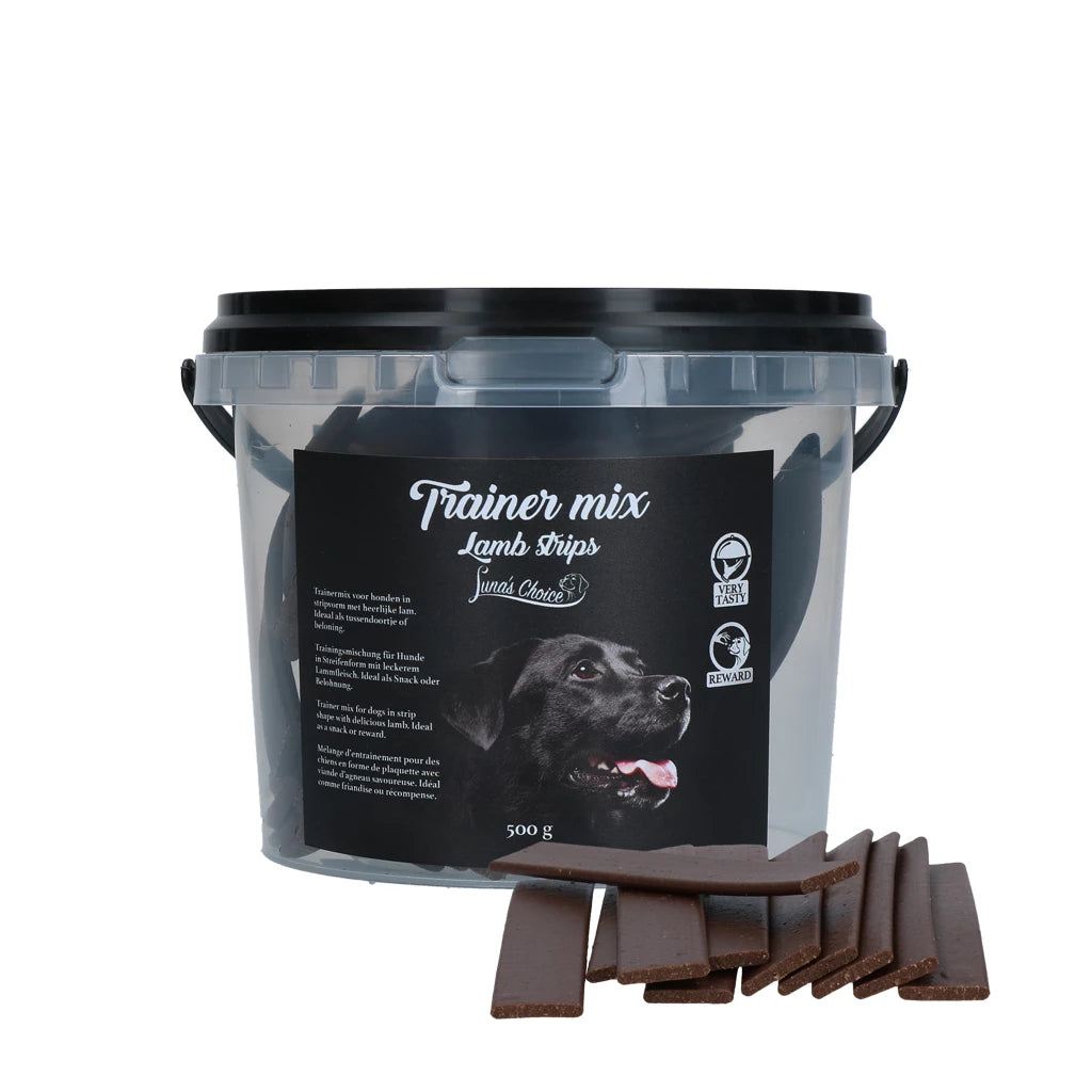 Luna’s Choice – Træningssnacks med Lam 500g