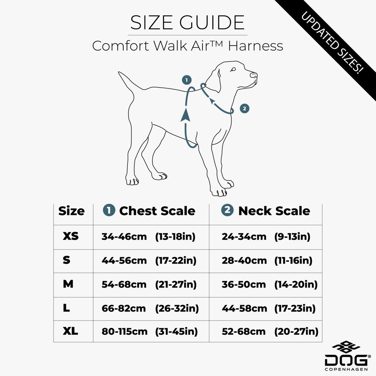 Dog Copenhagen Walk Air™ hundesele Mocca
