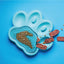 2-i-1 Paw Feeder & Slikkemåtte Large, Blå