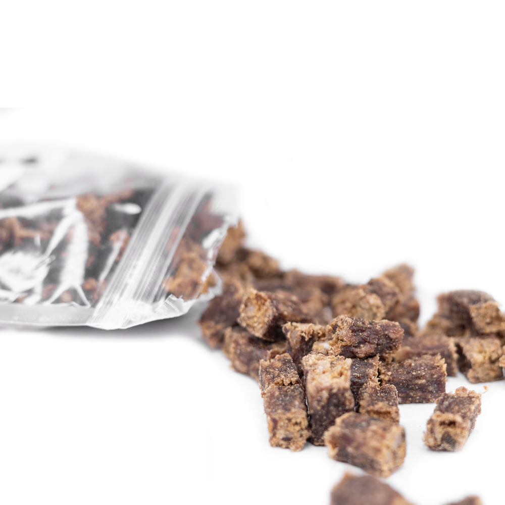 Snack'it - Krondyrterninger, 100g (Bløde)