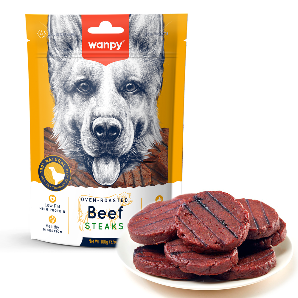Wanpy - Grilled Beef Steak 100g