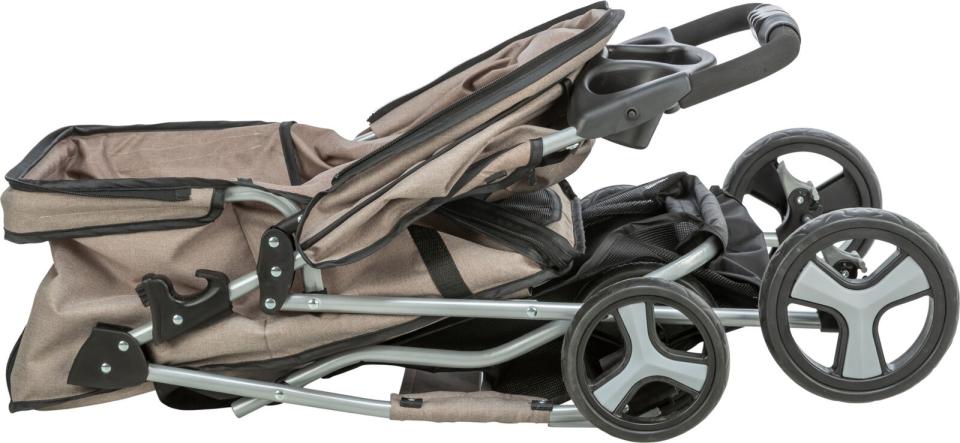 Buggy hundeklapvogn, Taupe