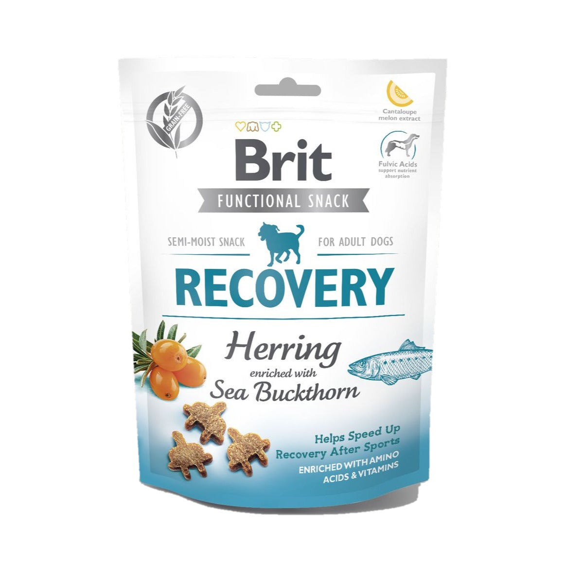 Brit Functional Snack Recovery med sild og havtorn, 150g