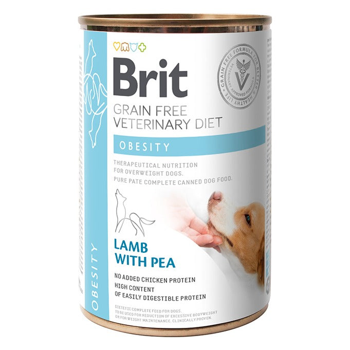 Brit Veterinary Diet Obesity vådfoder med lam, 400g