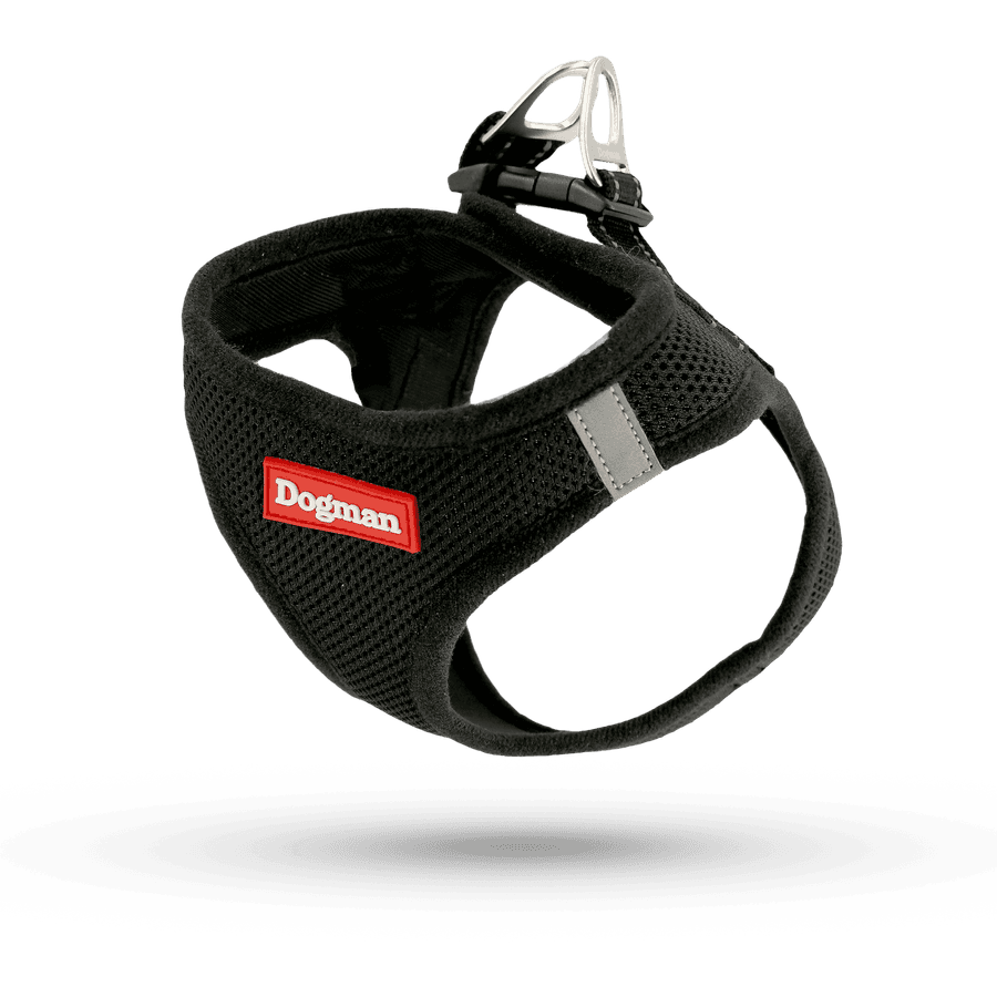 Dogman Air Mesh Step-in Sele, sort