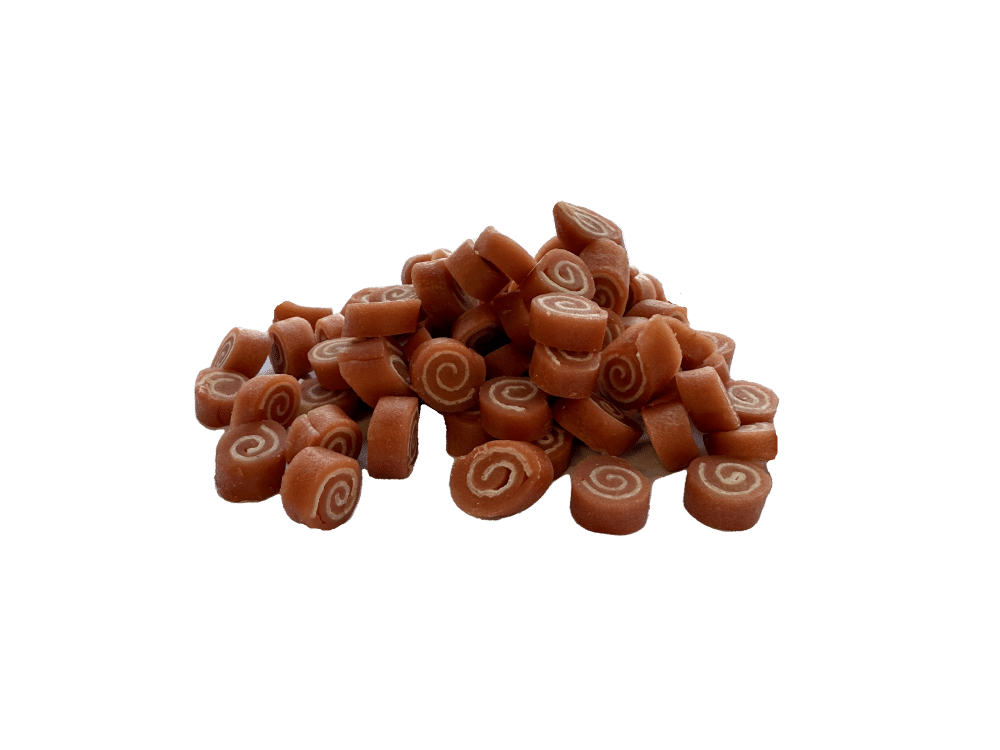 Woolf Gås & Torsk Spiraler - 100 g