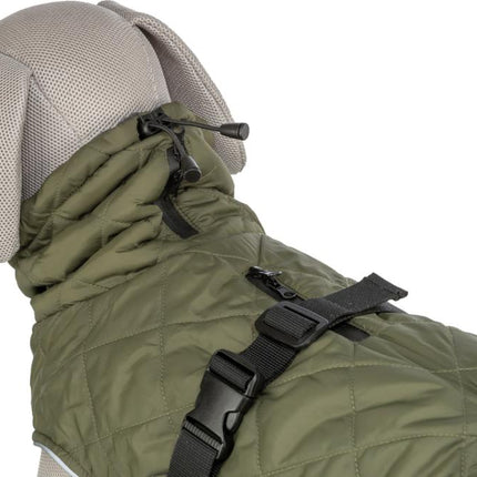 Trixie - Quilted Hundejakke, Army