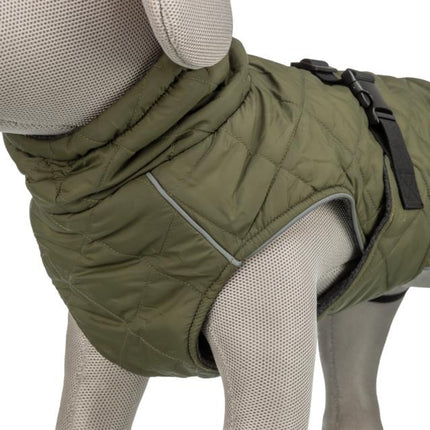 Trixie - Quilted Hundejakke, Army