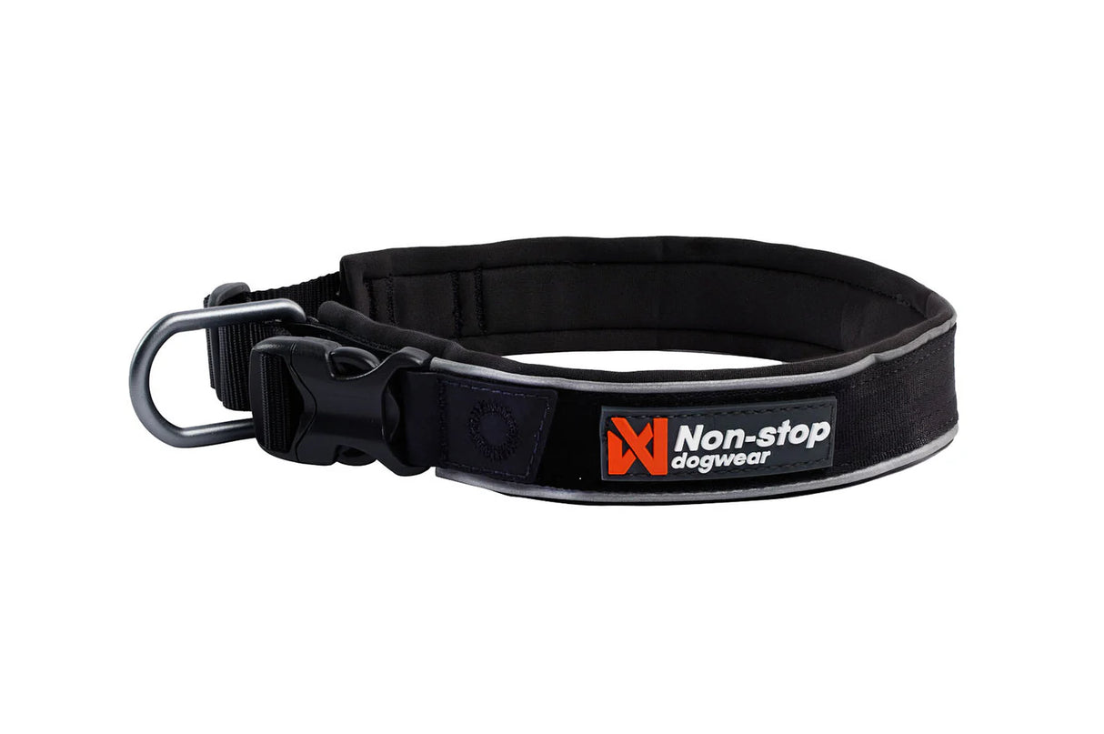 Non-stop Dogwear - Roam halsbånd, sort