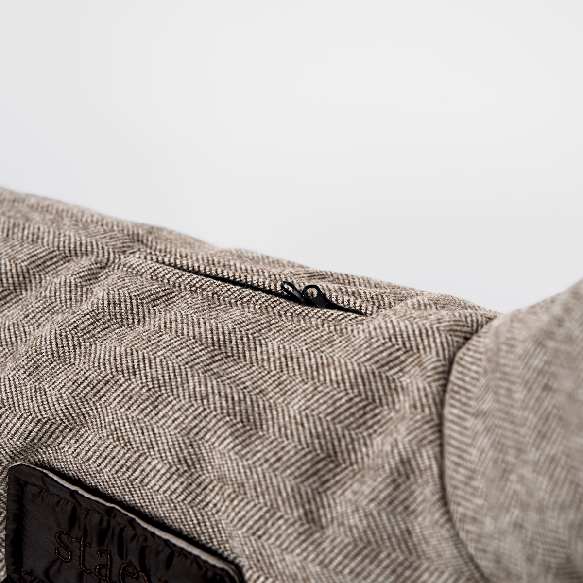 Herringbone Hundefrakke, Mocca – Staey